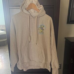 American Eagle Tan Grateful Dead Oversized Hoodie
